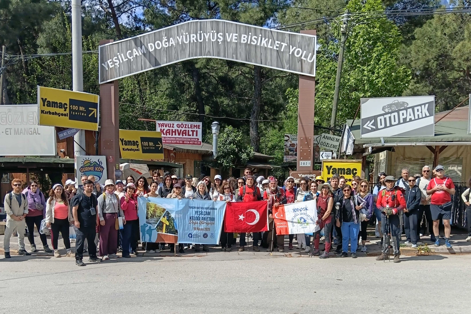 Antalya’da yeşilçam doğa yürüyüşü 