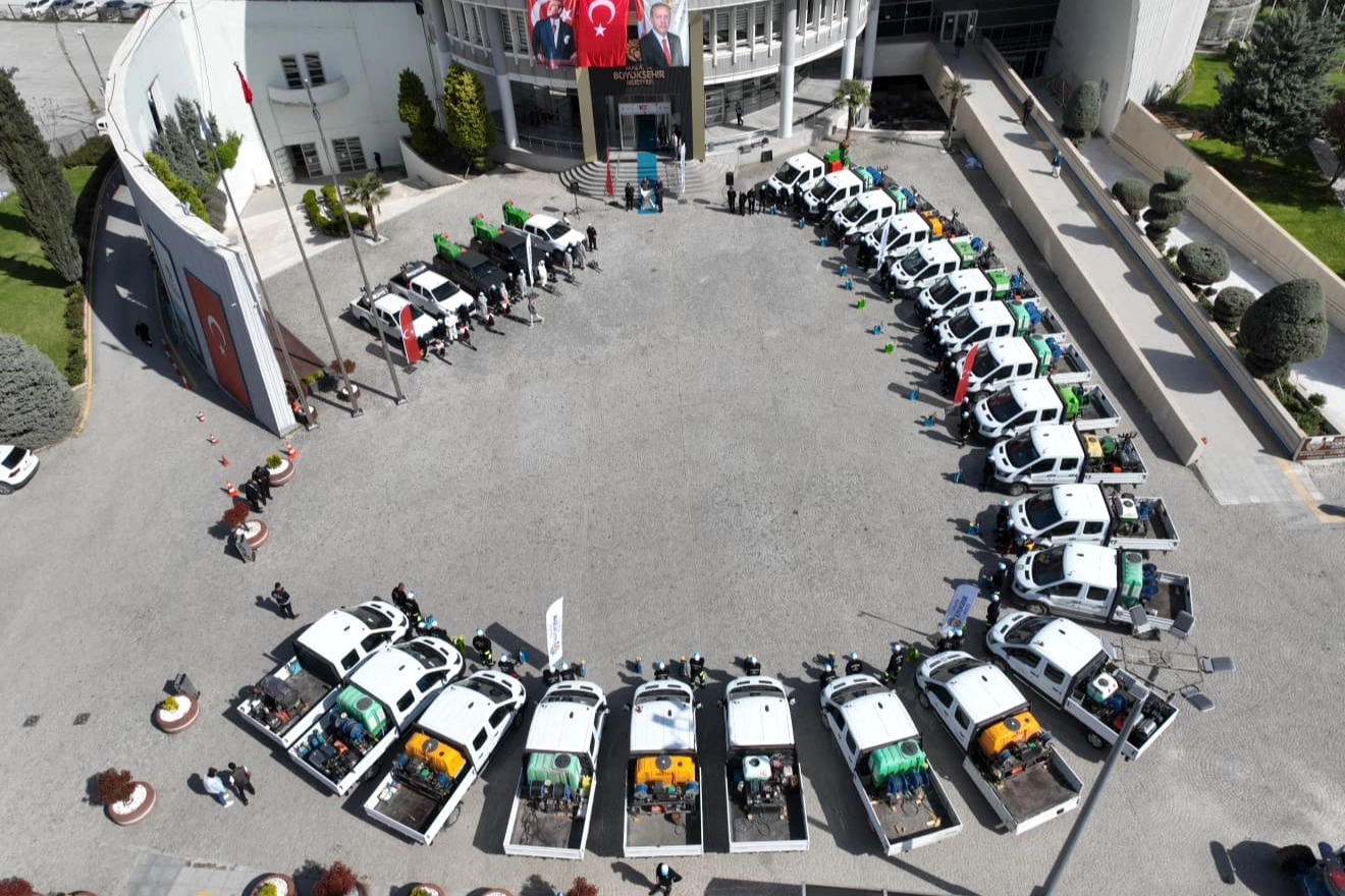 Malatya’da ilaçlama sezonu başladı 