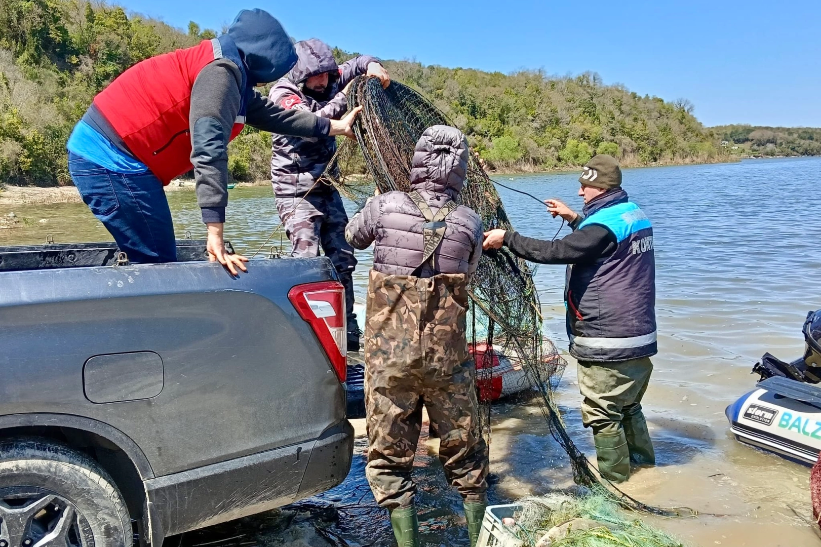 Terkos ve Sazlıdere’de kaçak avcılığa darbe! 
