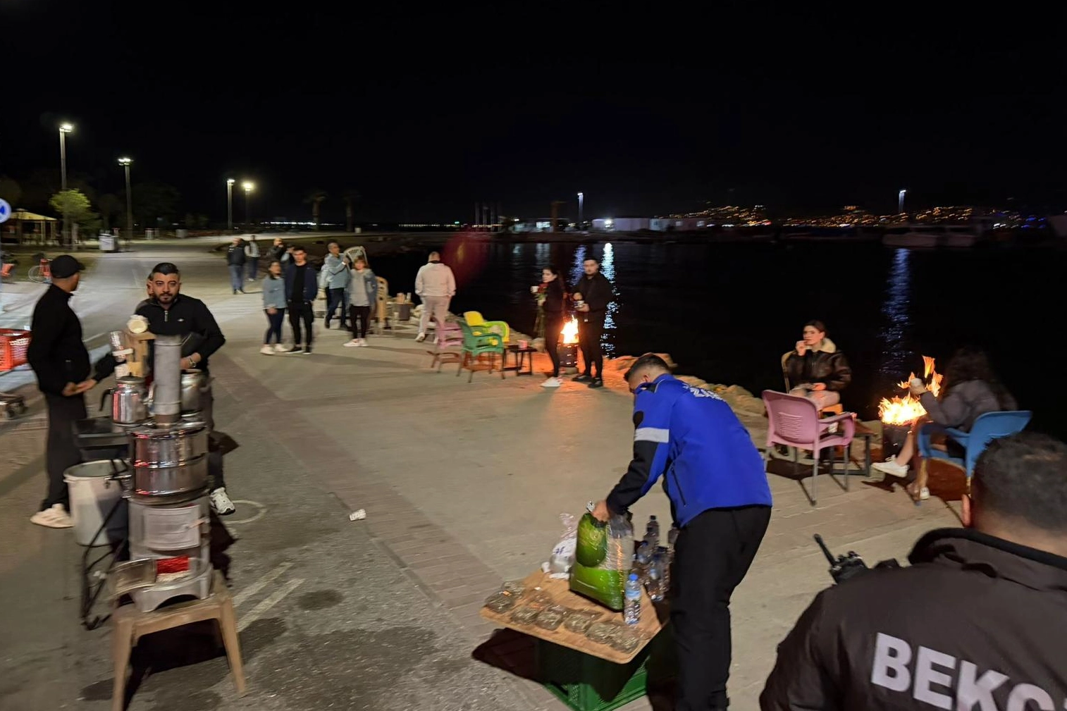 İzmir İnciraltı’nda denetimler sürüyor 