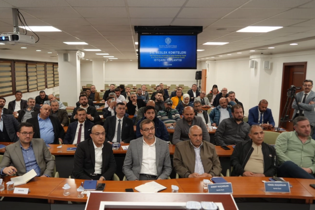Konya Ticaret Odası sektörlerle buluştu 