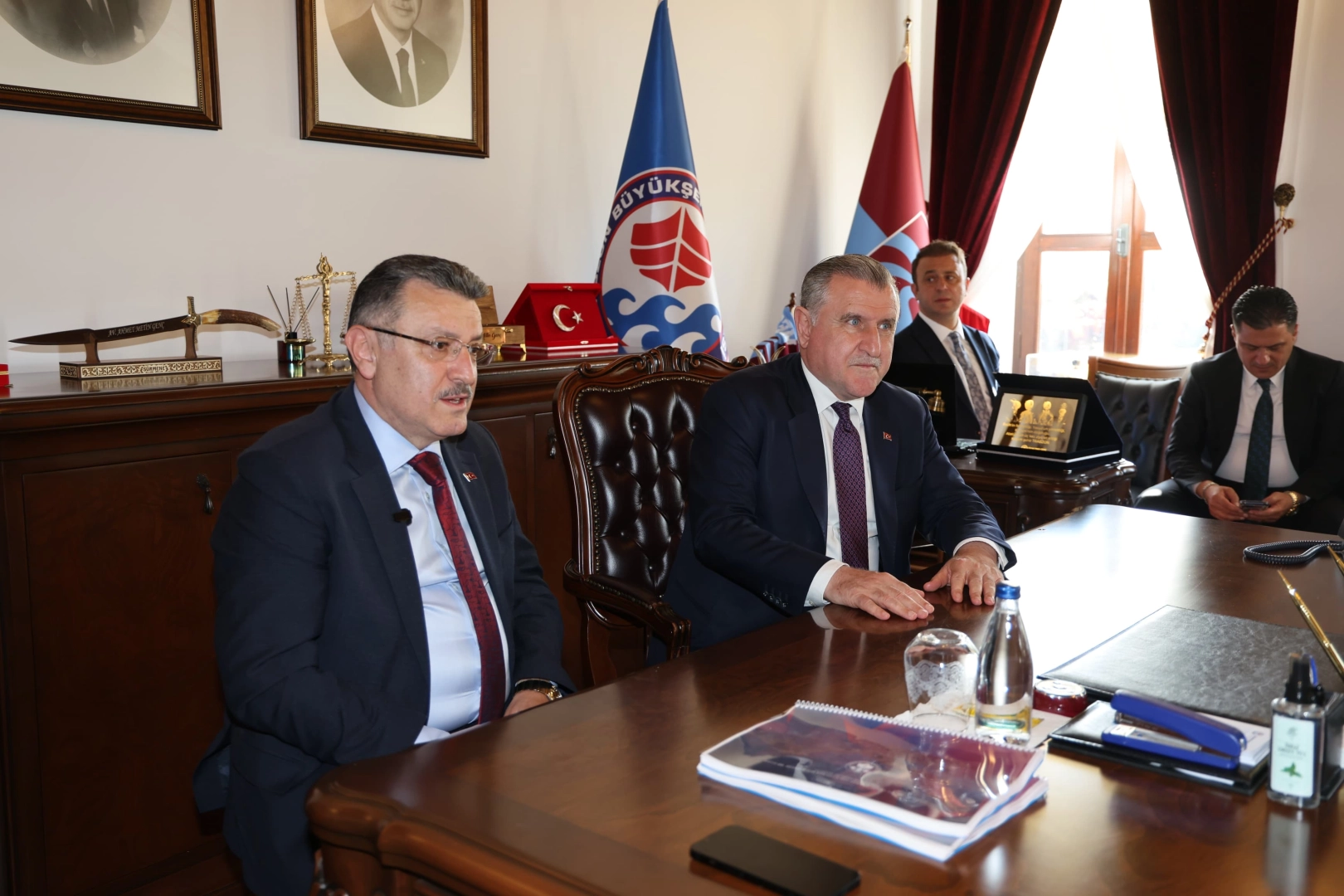 Trabzon'da spor yatırımları ve projeler masaya yatırıldı 