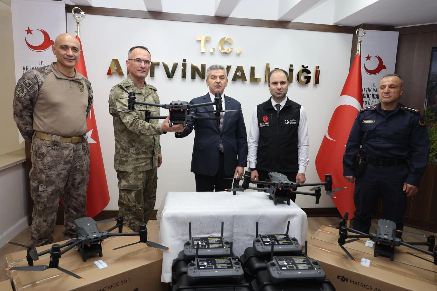Artvin’de 4 termal drone göreve başladı
