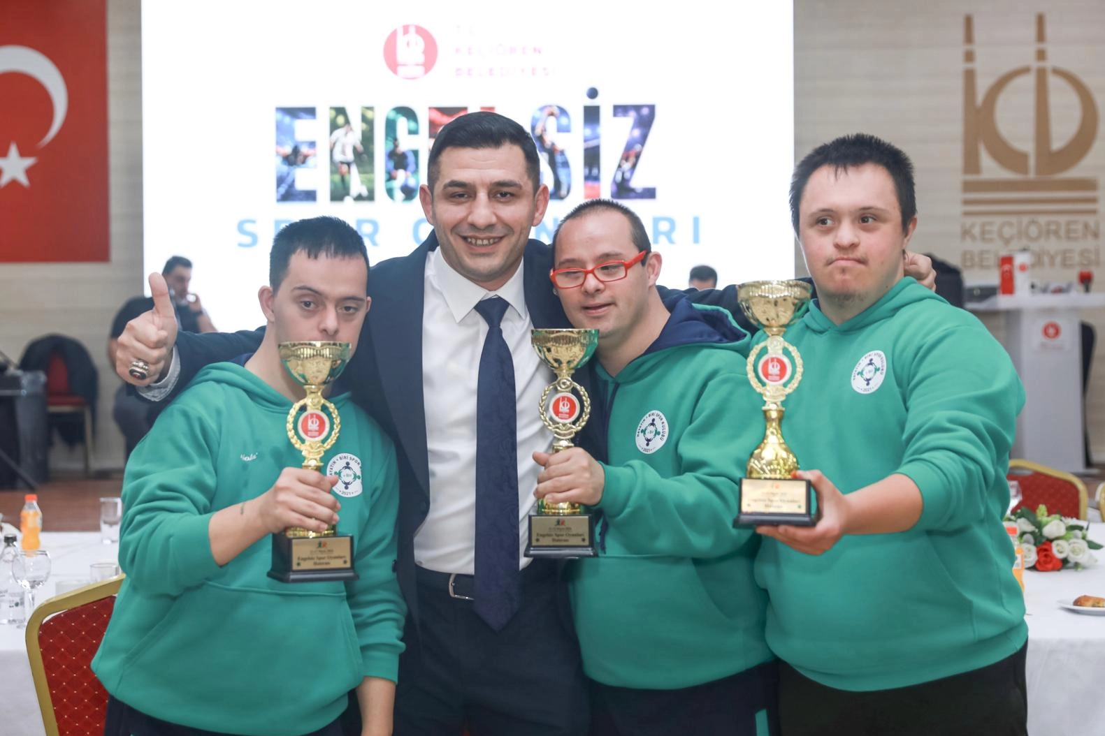 Keçiören’de engelsiz spor oyunları finalle taçlandı 