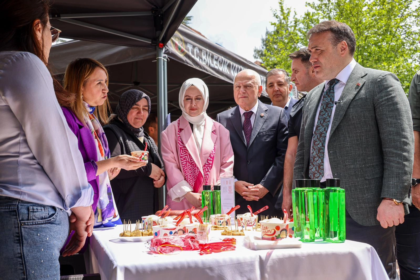 Bilecik’in tescilli lezzetleri vatandaşlarla buluştu 