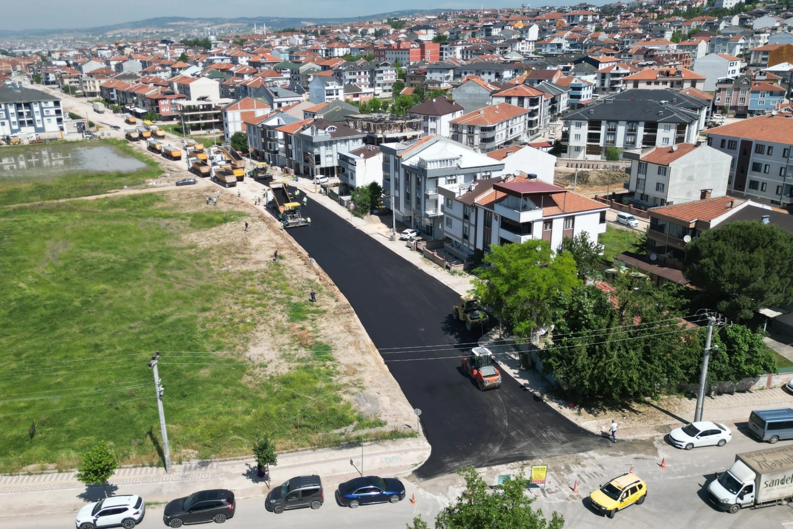 Bursa İnegöllü vatandaşların talebine Büyükşehir'den hızlı çözüm 
