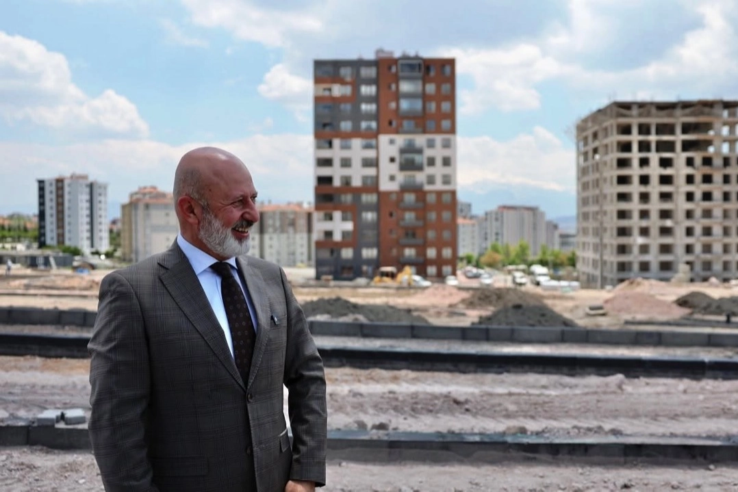 Kayseri Kocasinan'da kentsel dönüşümle yeni yaşam alanları yükseliyor 