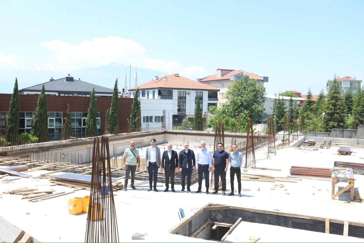 Bursa İnegöl’de devam eden projeler yerinde incelendi 