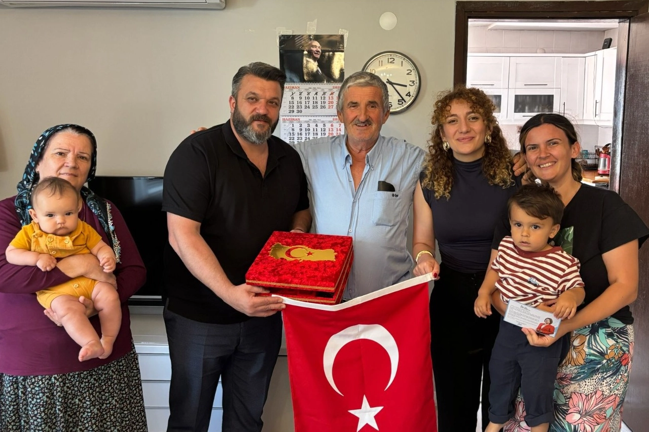 Kocaeli İzmit'te Kıbrıs gazilerine anlamlı ziyaret 