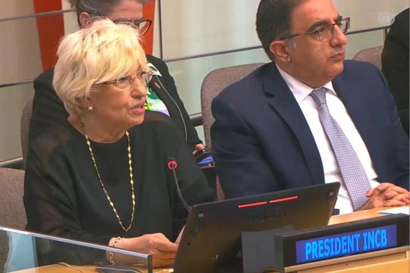 Prof. Dr. Sevil Atasoy, 2025 uyuşturucu kontrol raporlarını BM’de sundu 