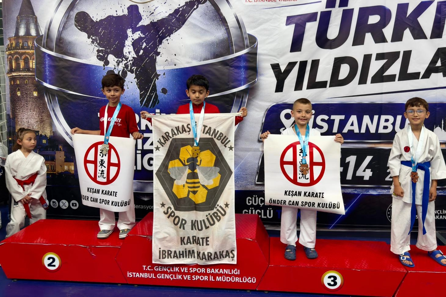 Önder Can Spor Kulübü 16 madalya kazandı 