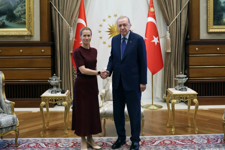 Cumhurbaşkanı Erdoğan, Kallas'ı kabul etti 