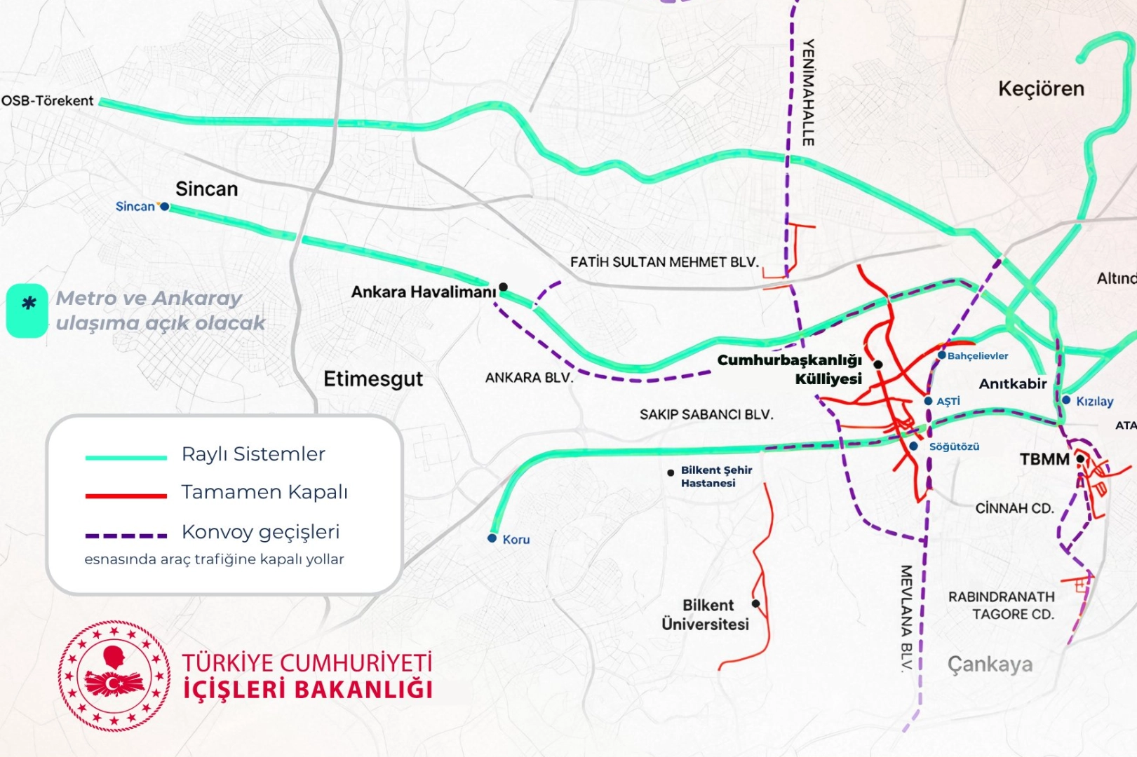 NATO Zirvesi için tamamen kapalı olacak güzergahlar... 