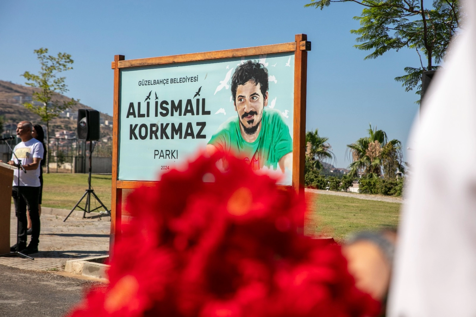 Ali İsmail Korkmaz, Güzelbahçe'de unutulmadı