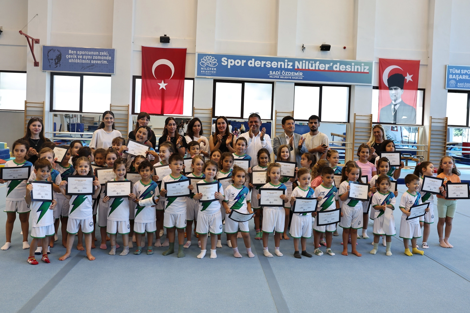 Yaz Spor Okulları’nda ilk dönem tamamlandı