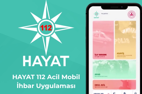 HAYAT 112 Acil 800 bin indirmeyi aştı 