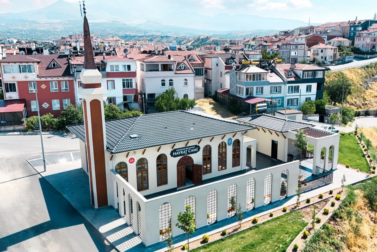 Kayseri Melikgazi'de Hayrat Camii ibadete açılıyor 