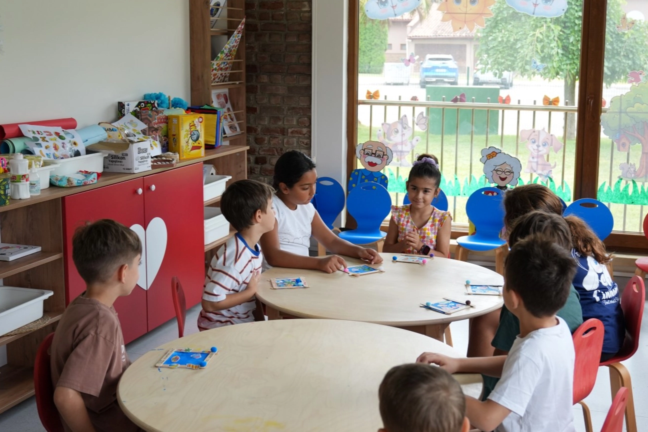 Kocaeli'de bu kampüste aile, çocuk ve yaşam var 