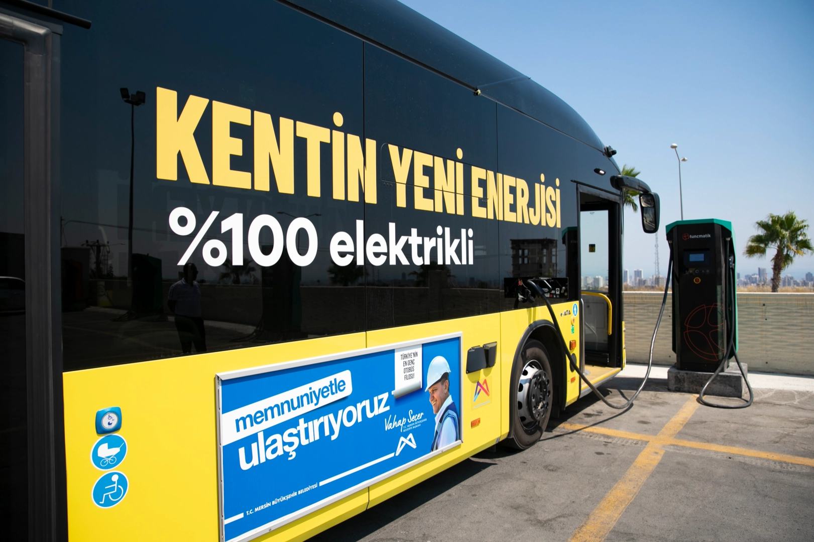 Mersin’de elektrikli otobüslerle hem bütçe hem çevre korunuyor 