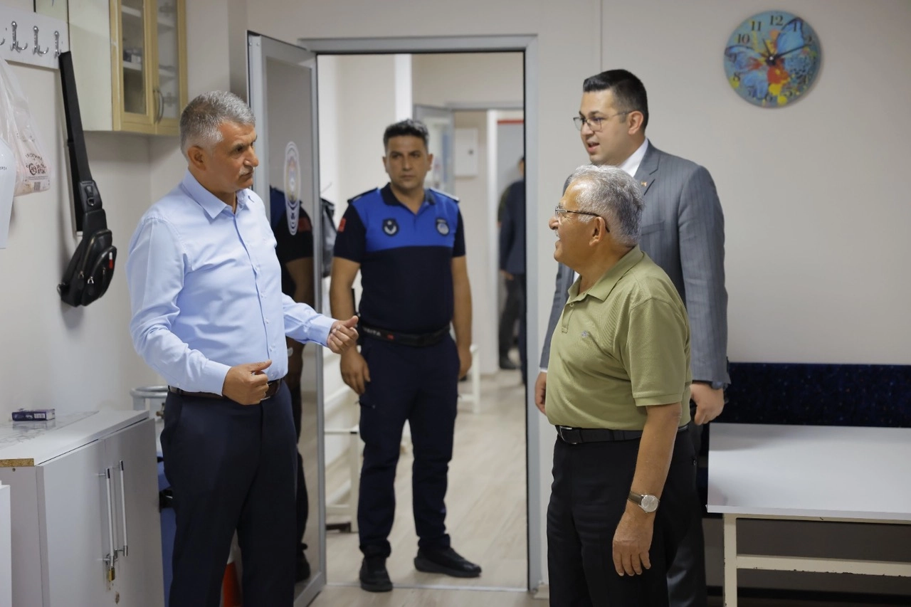 KAYMEK Göznuru'na Başkan Büyükkılıç'tan ziyaret 