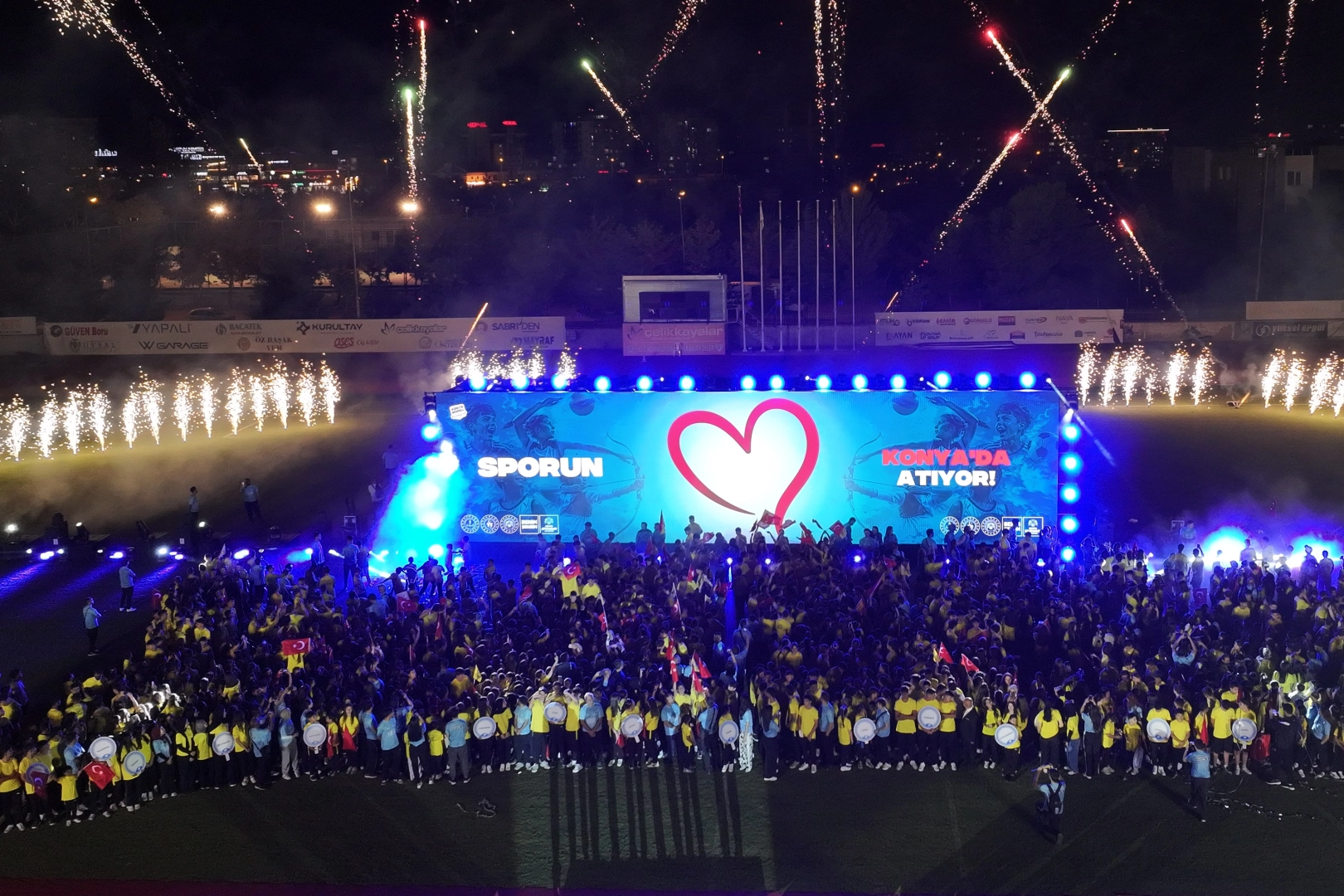 Konya’da Spor Okulları Olimpiyatları coşkusu 