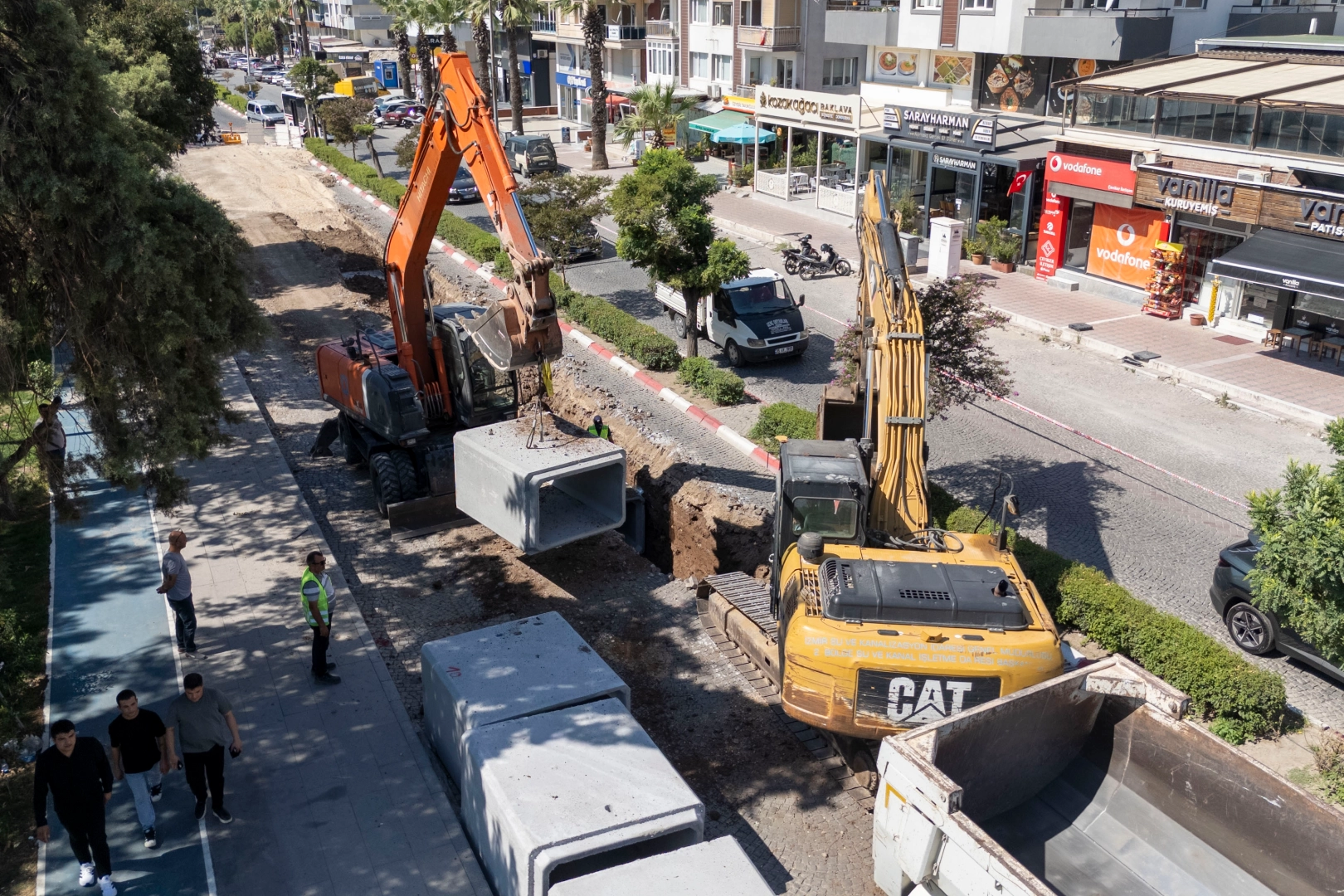 İzmir Bergama’da taşkın riskine karşı yeni hat