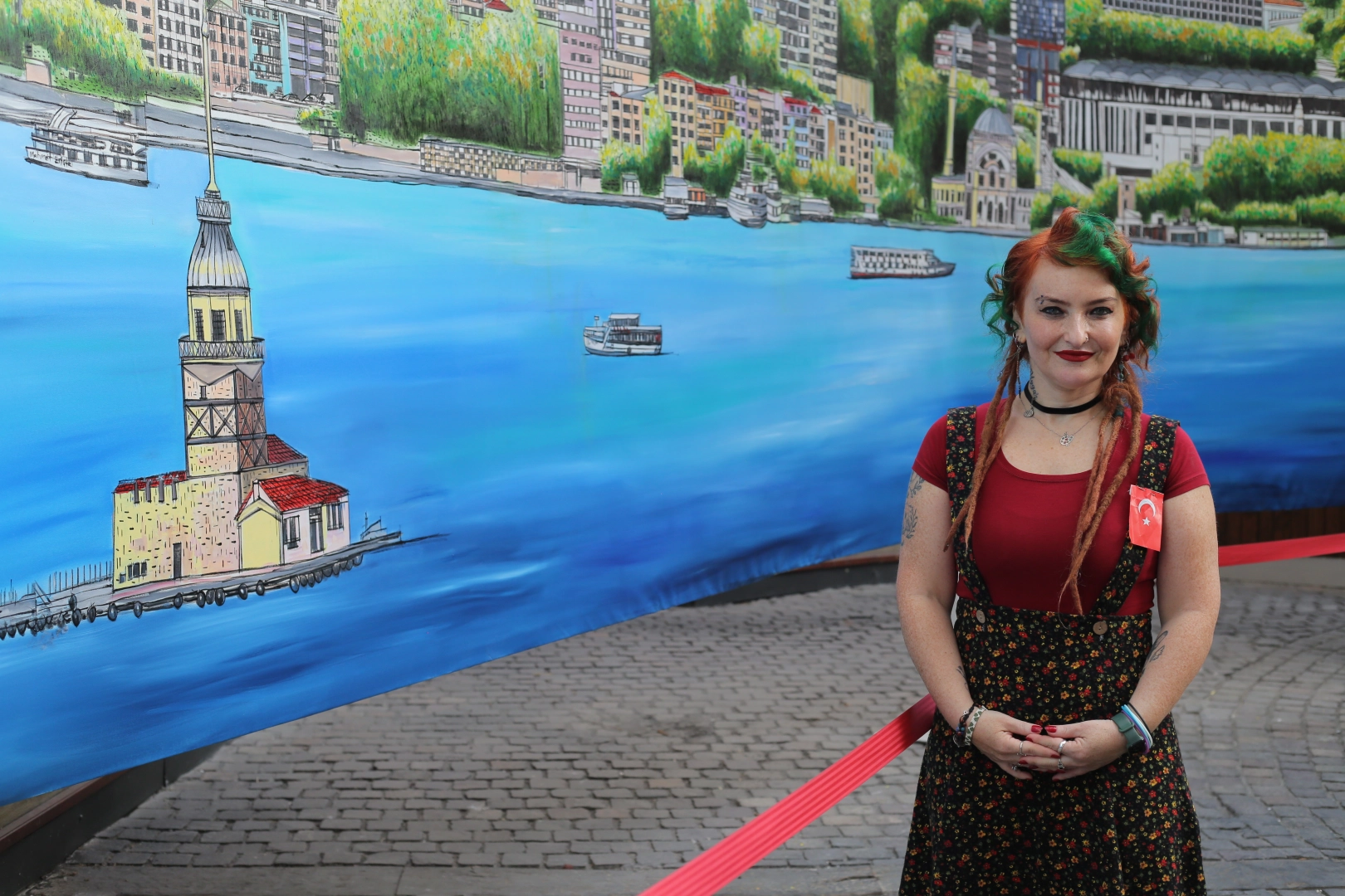 50 metrelik dev İstanbul Sarıyer'de sergilenecek 