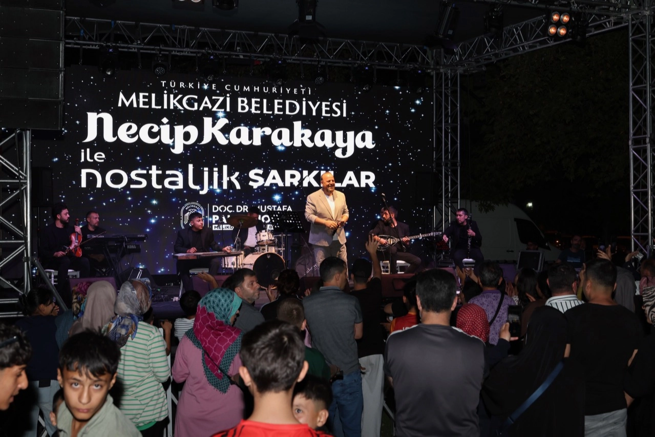 Kayseri Melikgazi'de müzik ziyafeti 