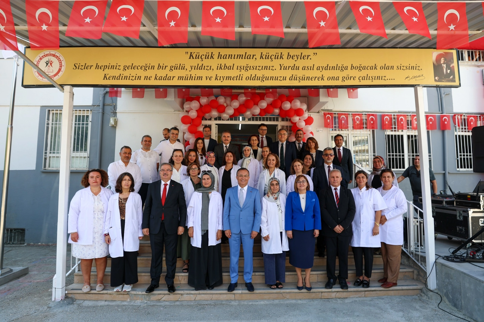 Gaziantep'te Başkan Şahin ilk heyecana ortak oldu 