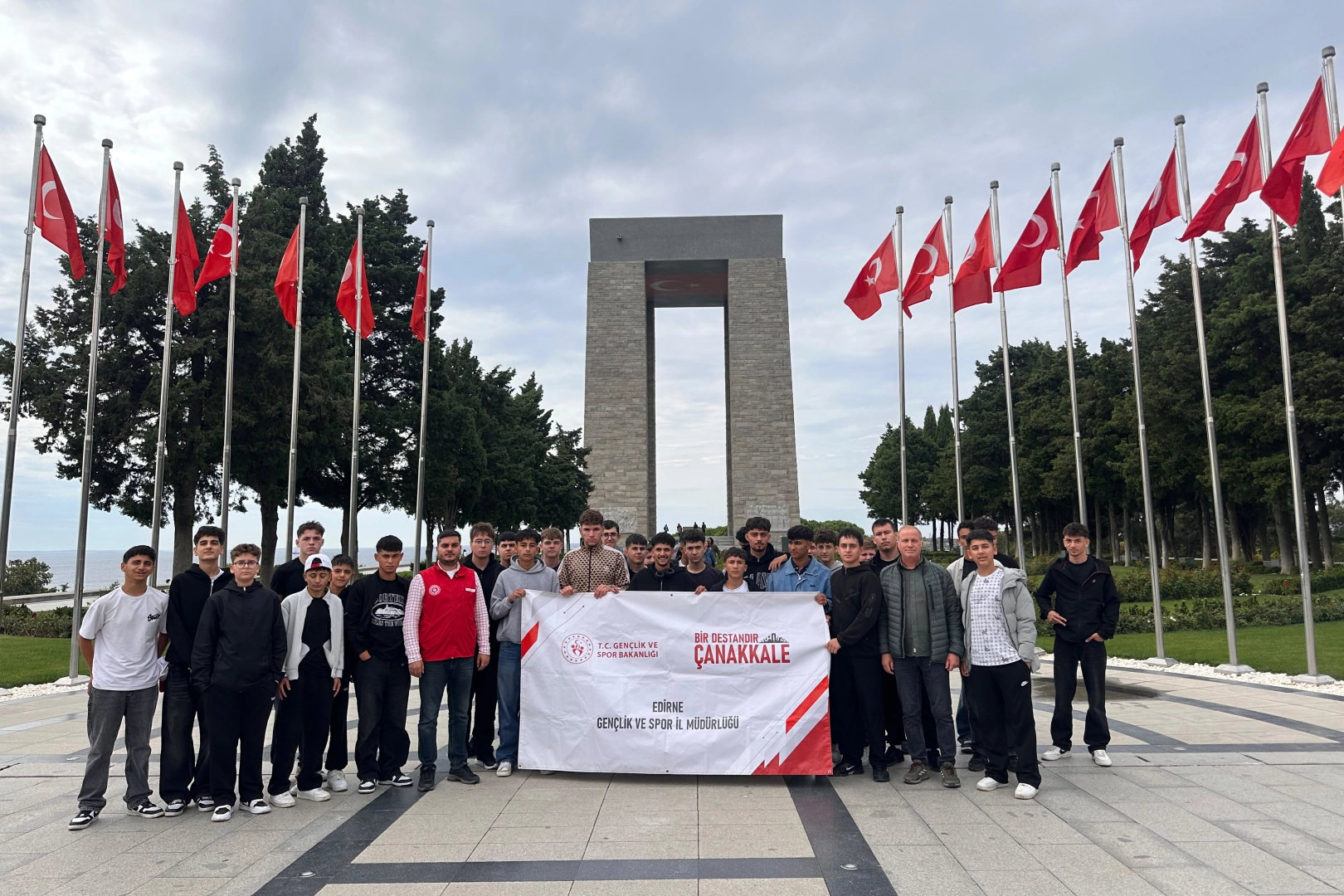 Keşanlı gençler tarihi yerinde soludu 