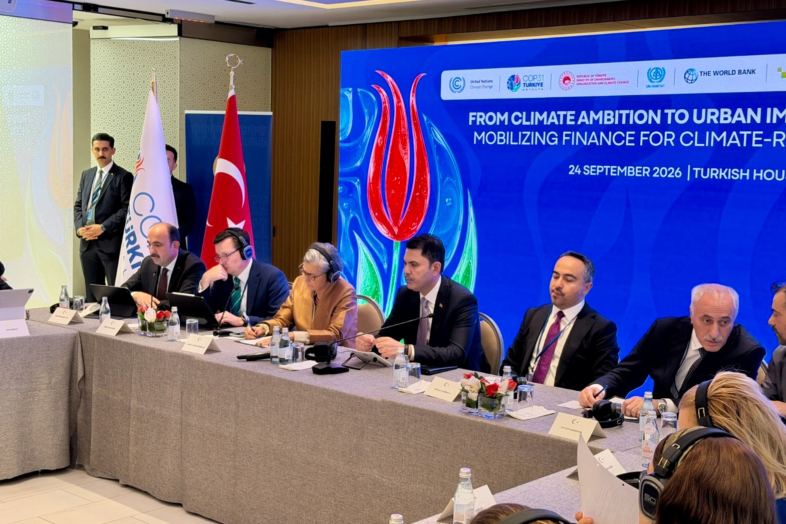 COP31 Özel Elçisi Başkan Altay, New York’ta SURFF toplantısında 