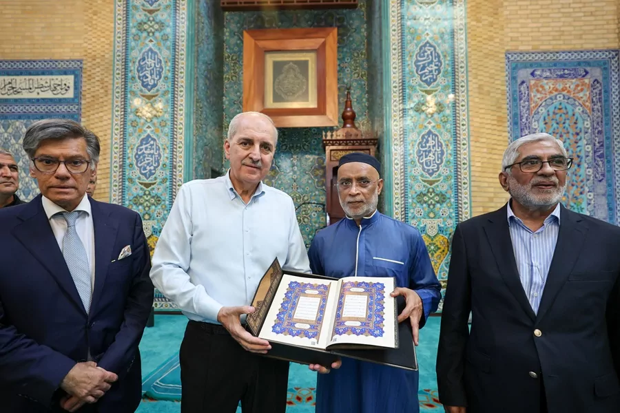Numan Kurtulmuş’tan Lizbon Merkezi Camii ziyareti 