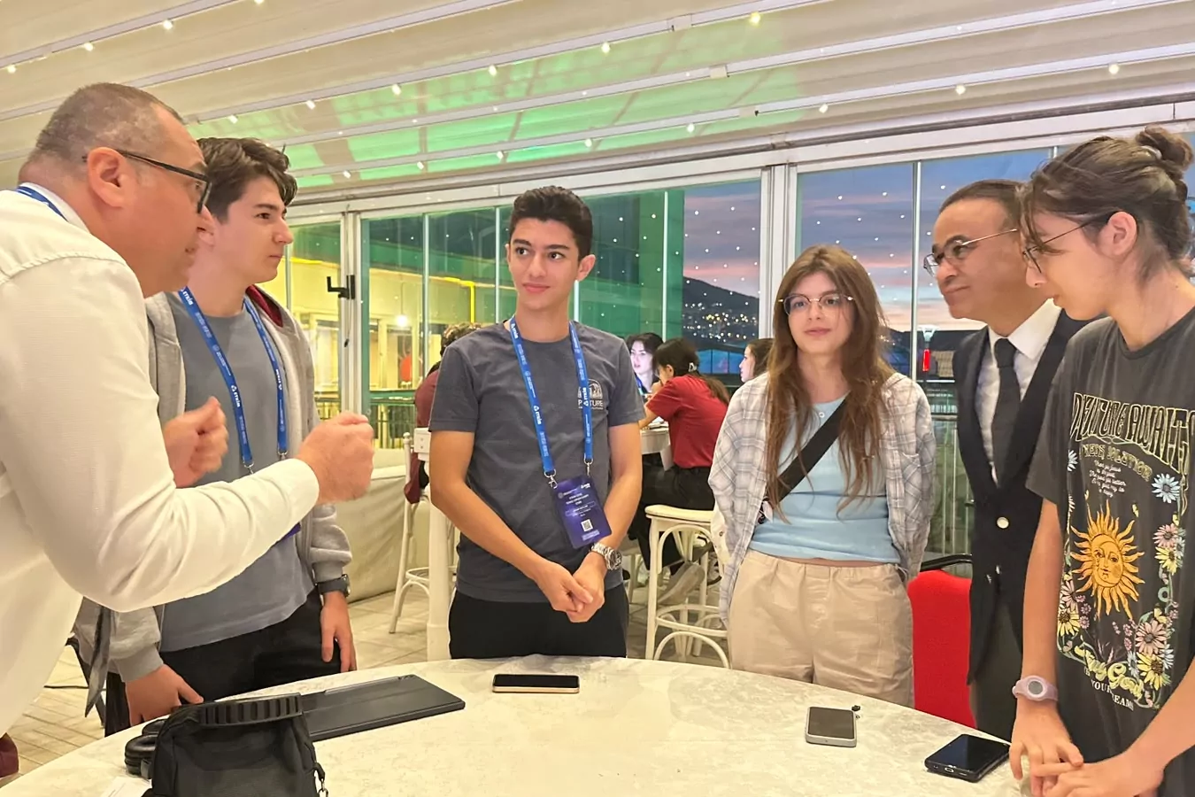 İzmir İl Milli Eğitim'den ETKİM Genç Tekno Girişim Kampı’na ziyaret 