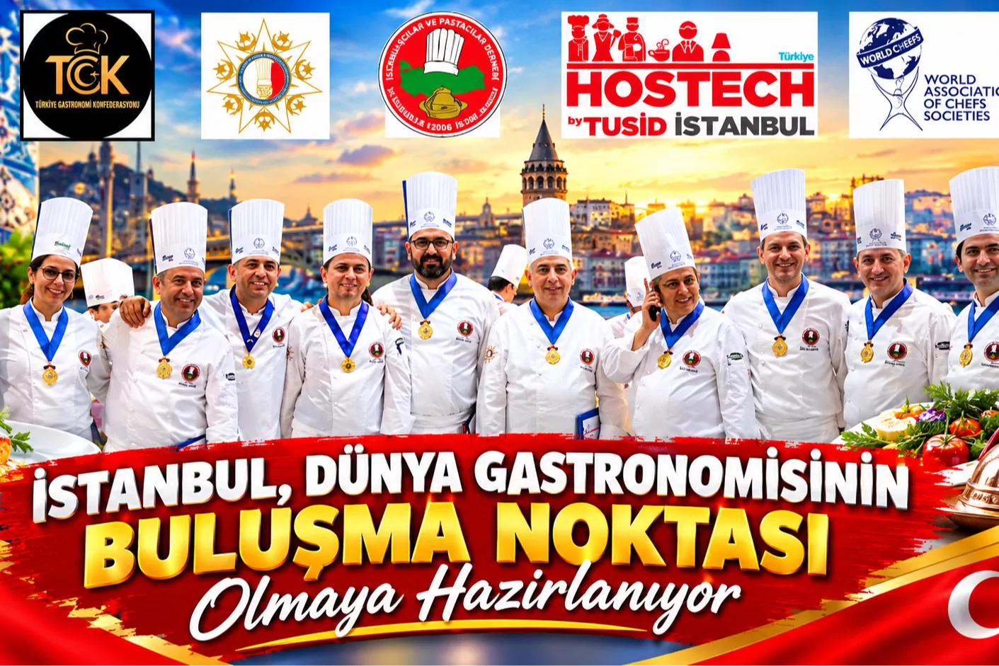 10. Aşçılar-Tedarikçiler Buluşması ve 6. İstanbul Culinary Cup 2026 için geri sayım başladı