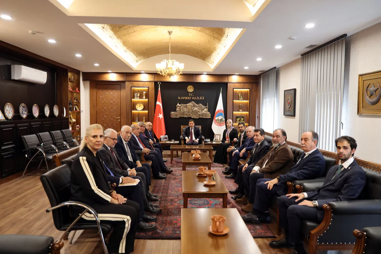 Kayseri Talas'ta Türk Dünyası Şair ve Yazarlar Buluşması coşkusu 
