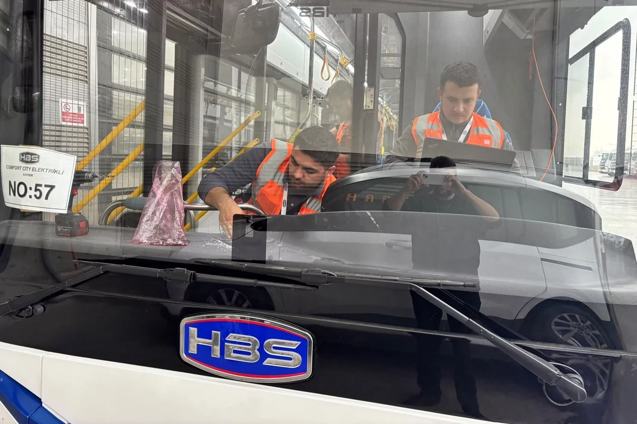 Kayseri'nin elektrikli otobüs filosu güçleniyor