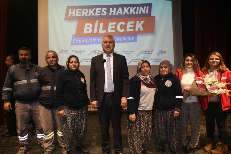 Adana Büyükşehir emekçisi hakkını alıyor -