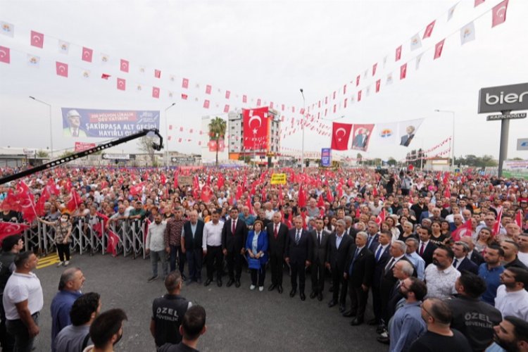 Adana'da Şakirpaşa Alt Geçidi’e muhteşem açılış -