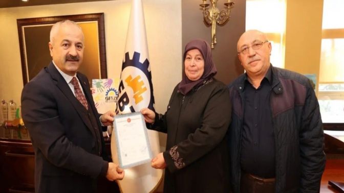 Adem Yavuz’da İlk Tapu Başkan Büyükgöz’den
