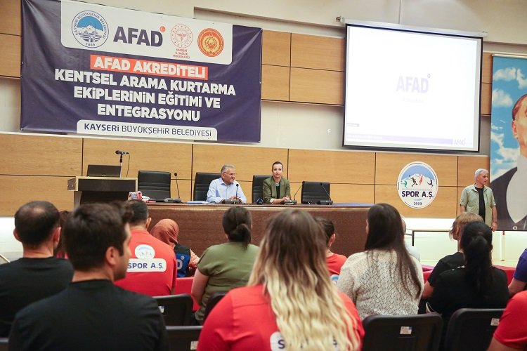 AFAD'dan Kayseri'de eğitim ve seminer -