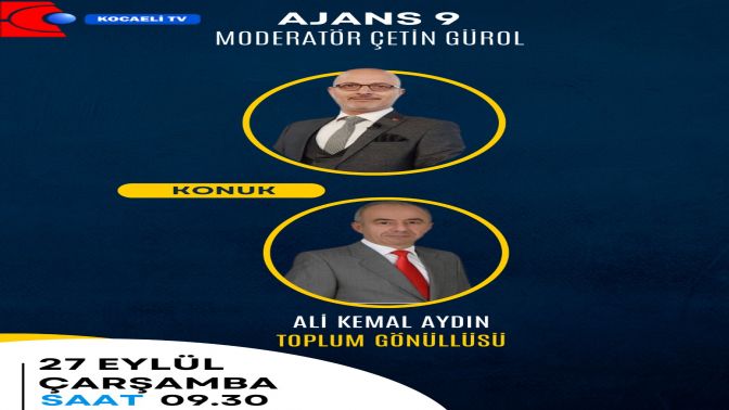 Ali Kemal Aydın Kocaeli TV’ye Konuk Olacak
