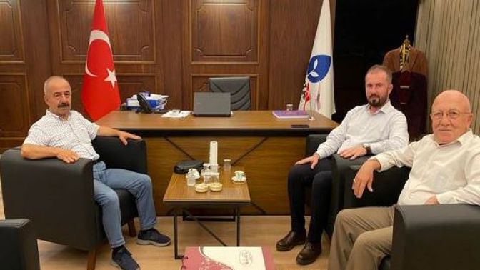 Aydın, Trabzon’da DEVA İl Başkanını Ziyaret Etti