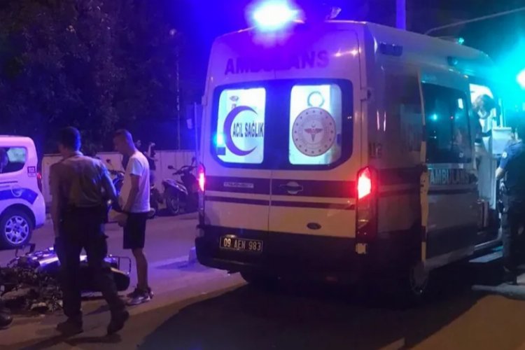 Aydın'da uygulama noktasından kaçan sürücü kaza yaptı! -