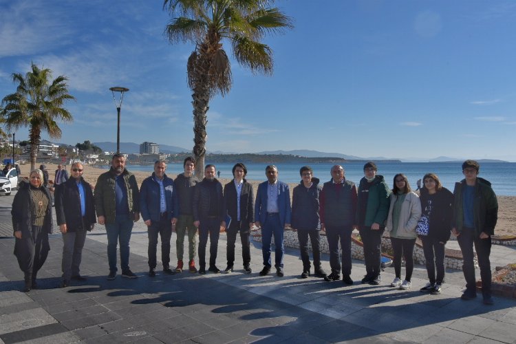 Aydın Didim'de Ticaret Odası Teknofest birincisi takımla buluştu -