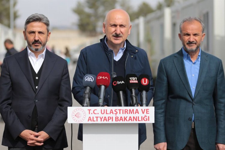 Bakan Karaismailoğlu: Yüzyılın felaketini en büyük dayanışma ile aşacağız -