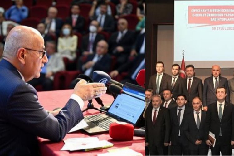 Bakan Kirişçi: ÇKS başvuruları e-Devlet üzerinden yapılmasına başlandı -