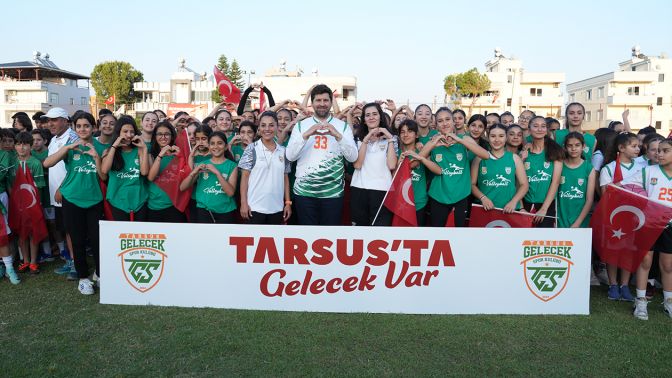 Başkan Boltaç "Tarsus'ta sporda gelecek var"