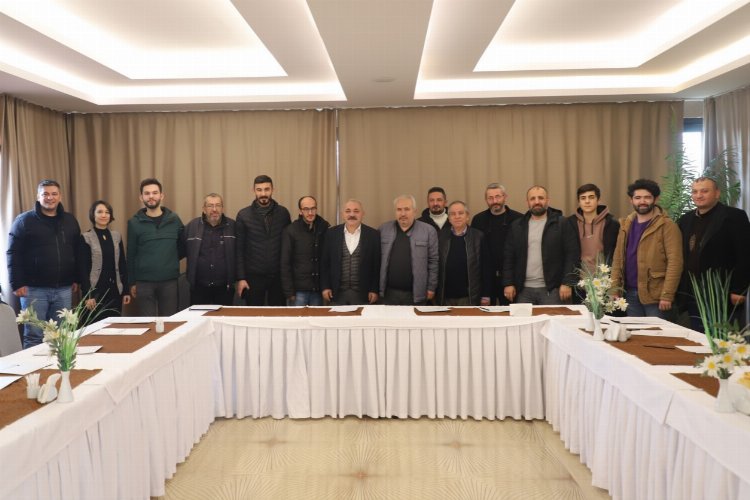 Başkan Esen basın mensupları ile buluştu -