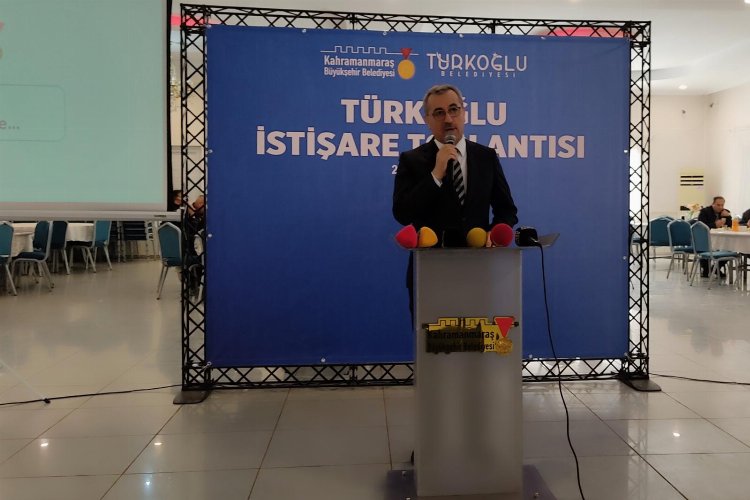 Başkan Güngör, Türkoğlu’nda muhtarlarla bir araya geldi -