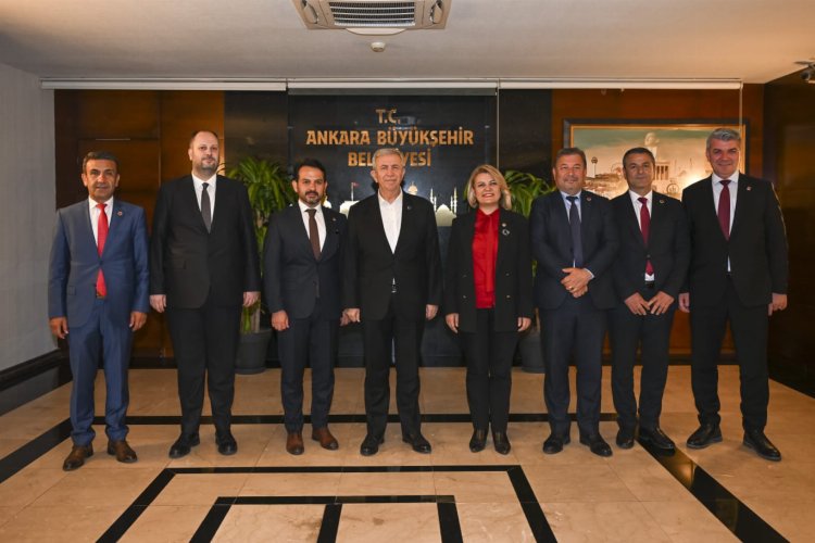 Başkan Hürriyet, ABB Başkanı Mansur Yavaş’ı ziyaret etti -